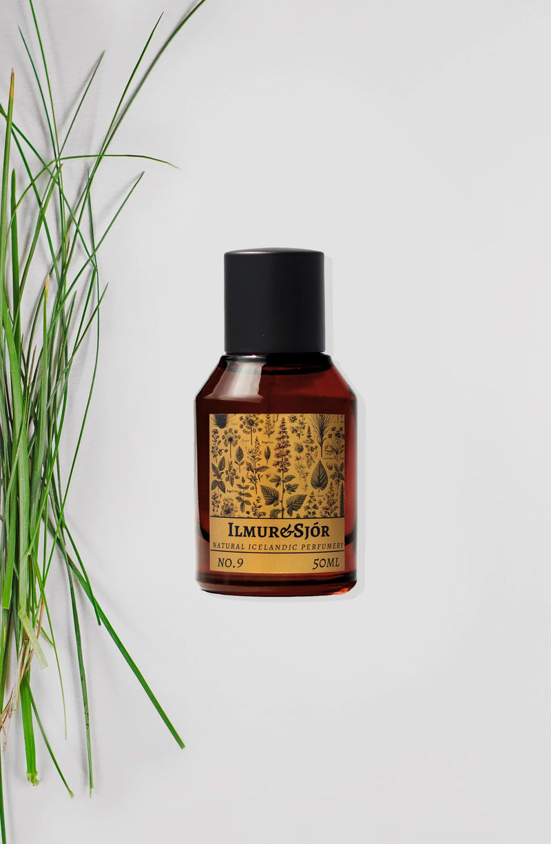 50 ml bottle of Ilmur & Sjór Grasið no.9 Icelandic perfume